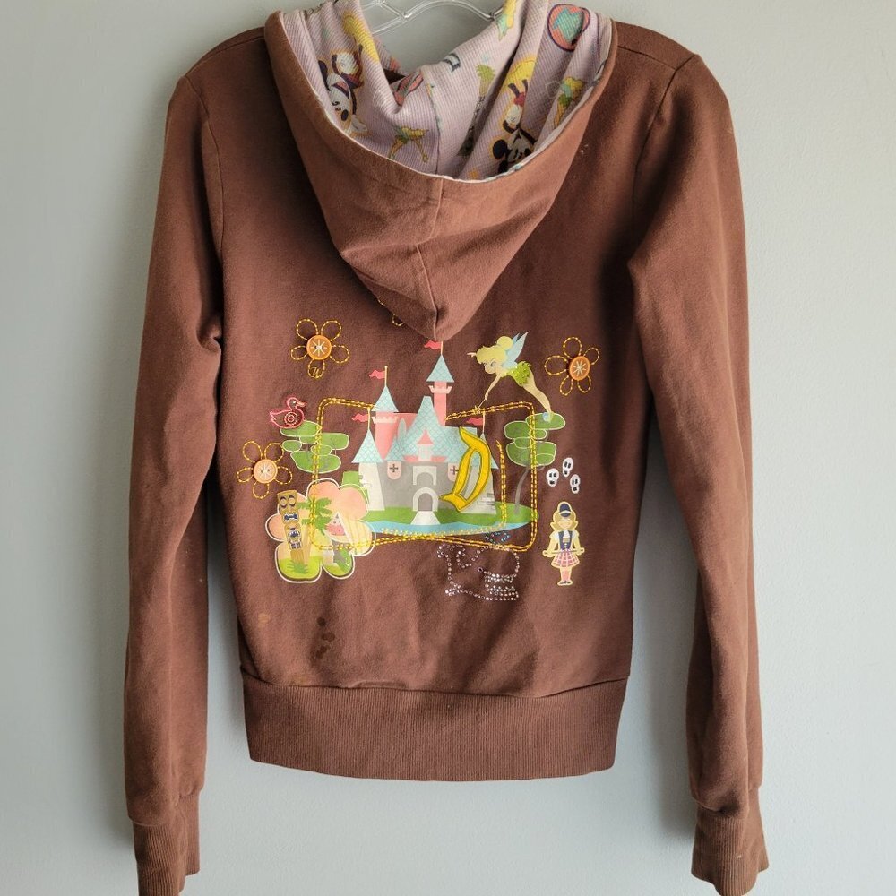 Disneyland Zippered Hoodie Size Small - Picture 5 of 10